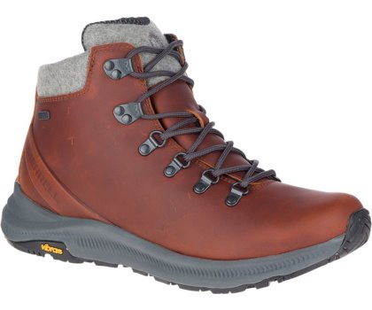 Buty do Chodzenia Merrell Ontario Thermo Mid Nieprzemakalne Męskie Brązowe | 41494M-2WA