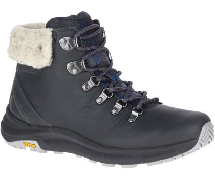 Buty do Chodzenia Merrell Ontario X Stormy Kromer Wełna Damskie Ciemny Szare | 40755W-1WD