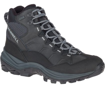 Buty do Chodzenia Merrell Thermo Chill Mid Nieprzemakalne Męskie Czarne | 32356M-2WB