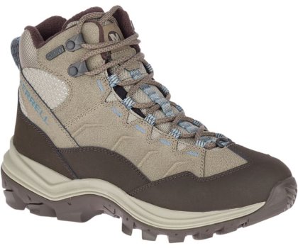 Buty do Chodzenia Merrell Thermo Chill Mid Nieprzemakalne Damskie Brązowe | 32358W-1WB
