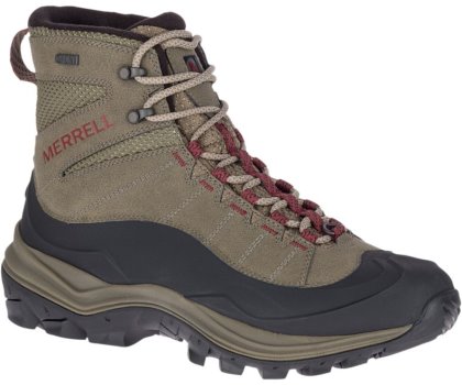 Buty do Chodzenia Merrell Thermo Chill Mid Shell Nieprzemakalne Męskie Brązowe Czerwone | 35067M-2WB
