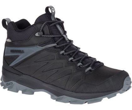 Buty do Chodzenia Merrell Thermo Freeze Mid Nieprzemakalne Męskie Czarne Czarne | 35073M-2WB