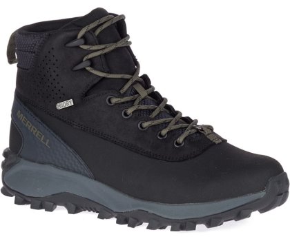 Buty do Chodzenia Merrell Thermo Kiruna Mid Shell Nieprzemakalne Męskie Czarne | 41495M-2WA