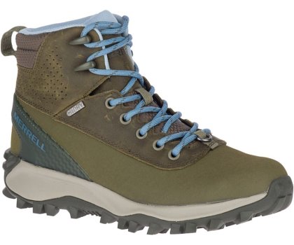 Buty do Chodzenia Merrell Thermo Kiruna Mid Shell Nieprzemakalne Damskie Oliwkowe | 41542W-1WA