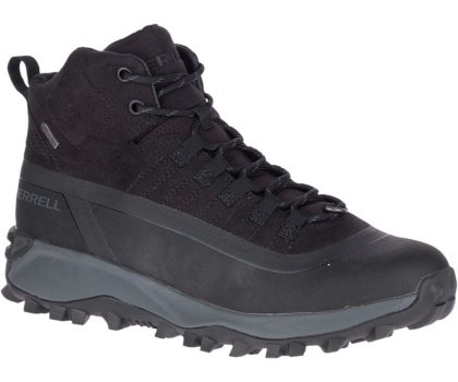 Buty do Chodzenia Merrell Thermo Snowdrift Mid Shell Nieprzemakalne Męskie Czarne | 41374M-2WB