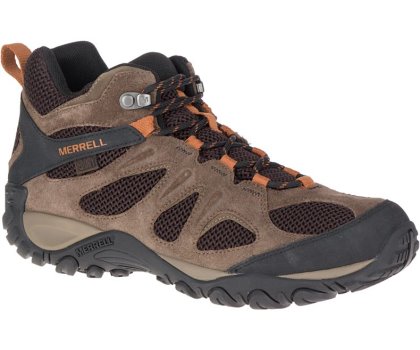 Buty do Chodzenia Merrell Yokota 2 Mid Nieprzemakalne Męskie Brązowe | 35410M-2WB
