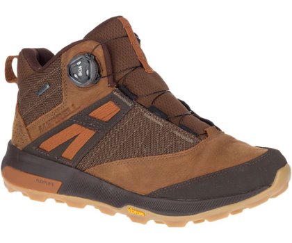 Buty do Chodzenia Merrell Zion Boa Mid GORE -TEX® Męskie Brązowe | 41232M-2WB
