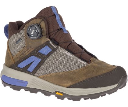 Buty do Chodzenia Merrell Zion Boa Mid GORE -TEX® Damskie Brązowe | 41233W-1WB