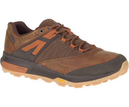 Buty do Chodzenia Merrell Zion Nieprzemakalne Męskie Brązowe | 40761M-2WB