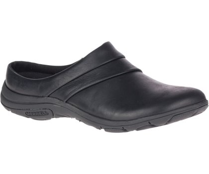 Chodaki Merrell Dassie Stitch Klapki Damskie Czarne | 39479W-1CB