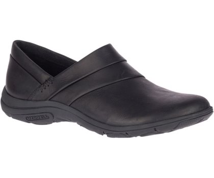 Chodaki Merrell Dassie Stitch Szerokie Szerokość Damskie Czarne | 39478W-1CB
