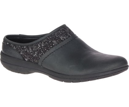 Chodaki Merrell Encore Kassie Tia Klapki Damskie Czarne | 41394W-1CB