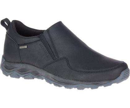 Chodaki Merrell Ice Cap Guide Moc Nieprzemakalne Męskie Czarne | 42722M-2CB
