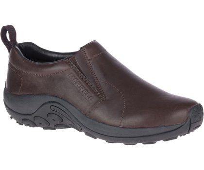 Chodaki Merrell Jungle Moc Skórzane 2 Szerokie Szerokość Męskie Ciemny Brązowe | 39619M-2CD