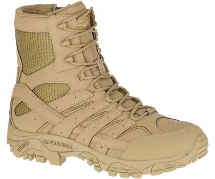 Kozaki Robocze Merrell Moab 2 8" Tactical Boot Męskie Khaki | 34543M-2WK