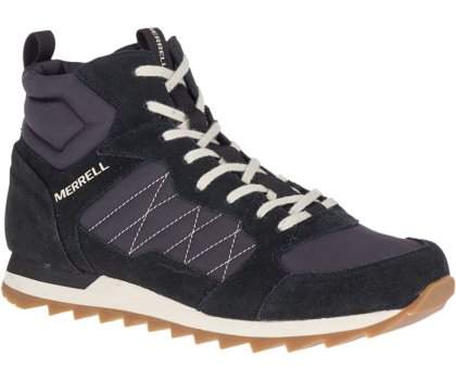 Trampki Merrell Alpine Sneaker Mid Męskie Czarne | 39590M-2SA