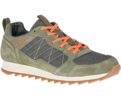 Trampki Merrell Alpine Sneaker Męskie Oliwkowe | 39591M-2SO