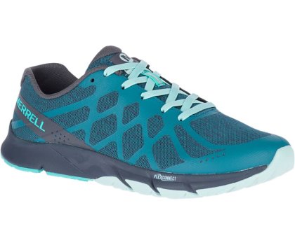 Trampki Merrell Bare Access Flex 2 Damskie Turkusowe | 36366W-1ST